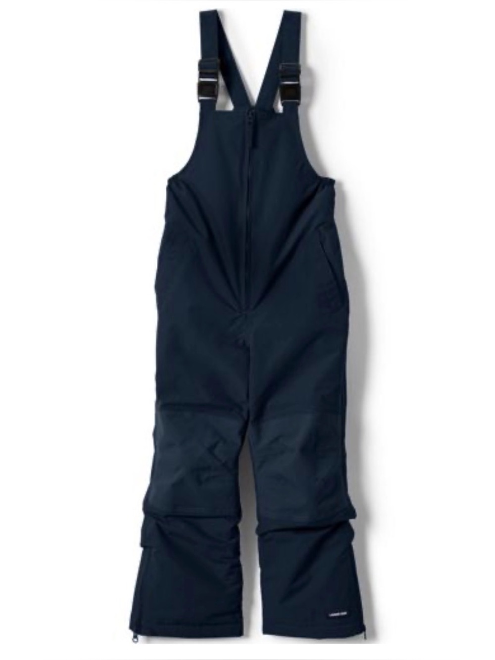 L.L. Bean Kids Squall Waterproof Insulated Iron Knee Snow Bibs Suit Navy Winter